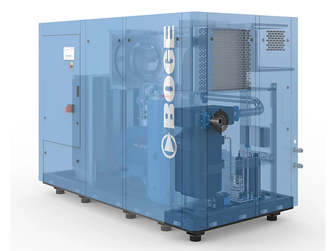 Boge S76 industrial compressor for HVAC systems
