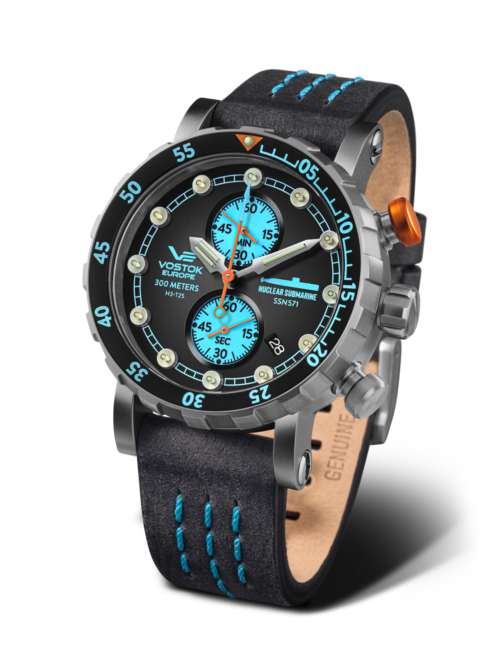 Relógio Vostok Nuclear Submarine VK61-571H614