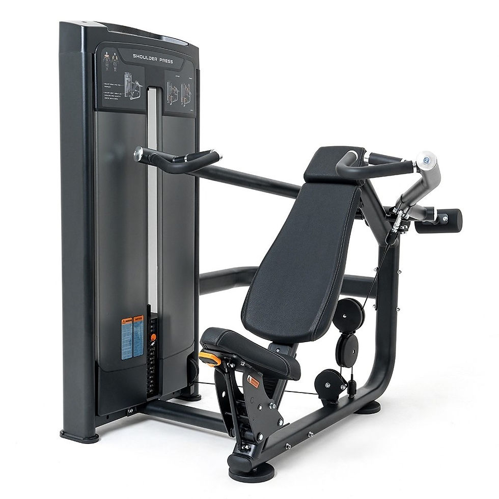 Pin Select ISO-Lateral Shoulder Press Front View