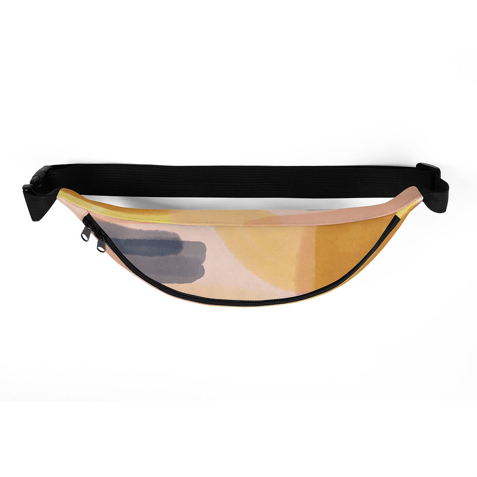 Thumbnail: Embrace The Journey: "Peaks & Valleys" Landscape Fanny Pack