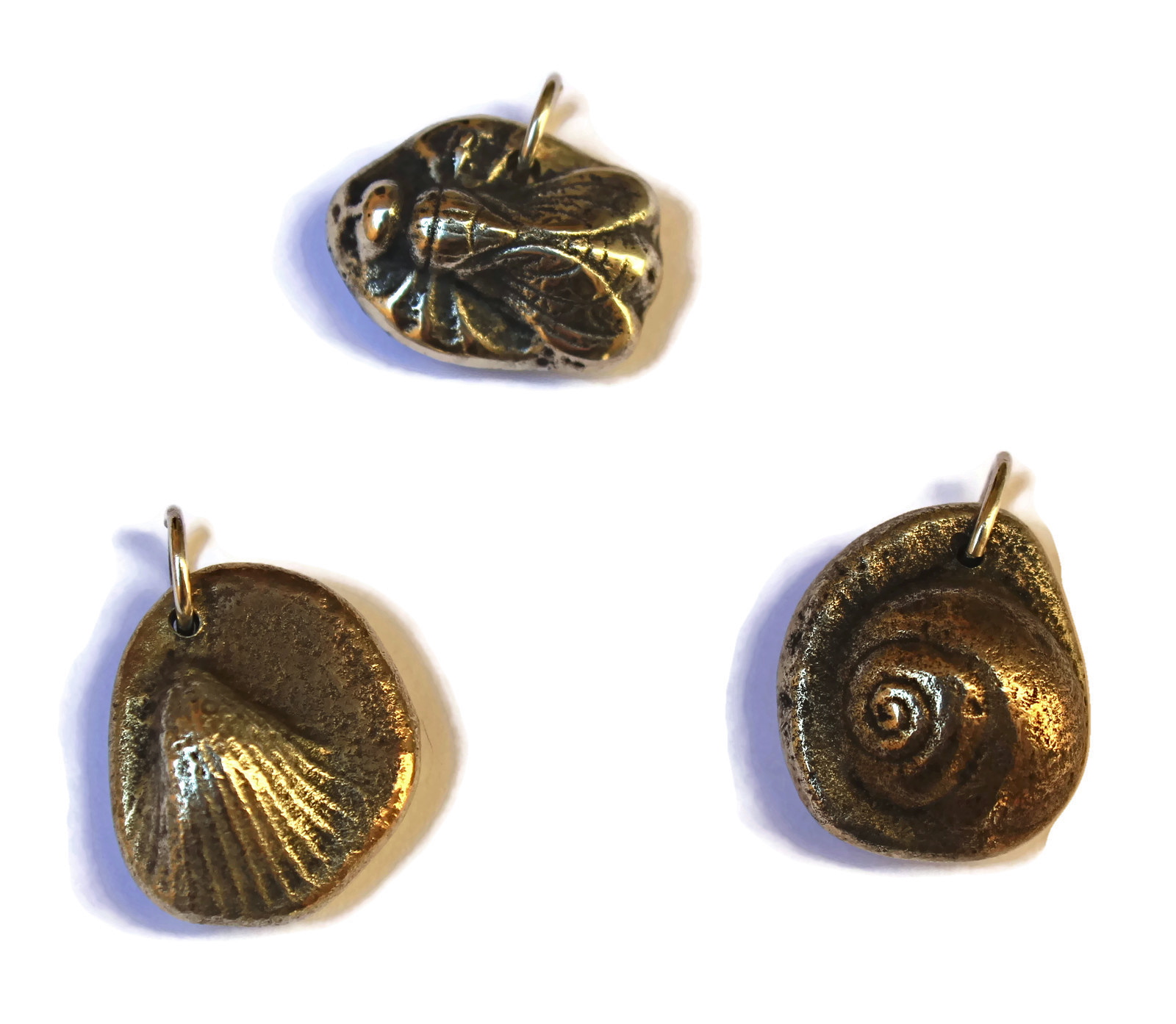 Fossil pendants