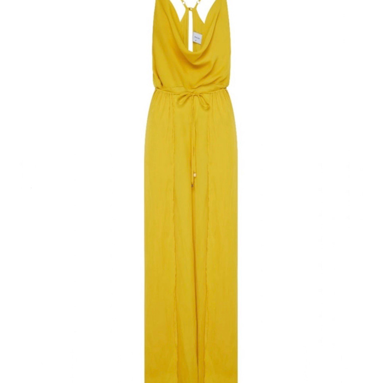 Sheike Canary yellow Jumpsuit front- The Style Edit Dress Hire
