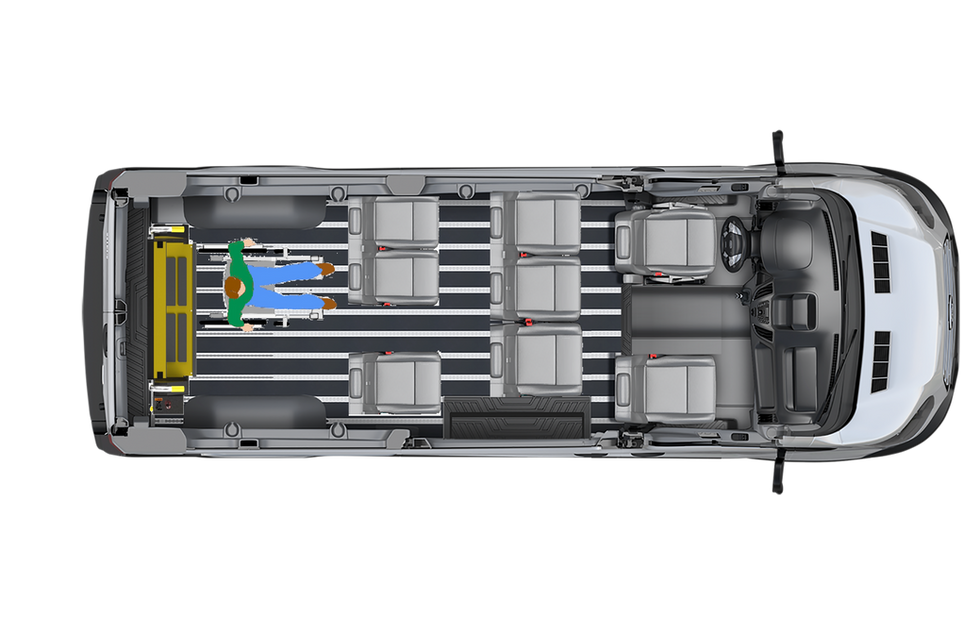 Mobility Marvels 148 Transit Rear Lift 8 plus 1