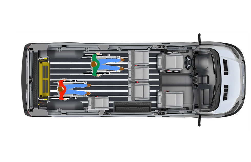 Mobility Marvels 148 Transit Rear lift 6 plus 2