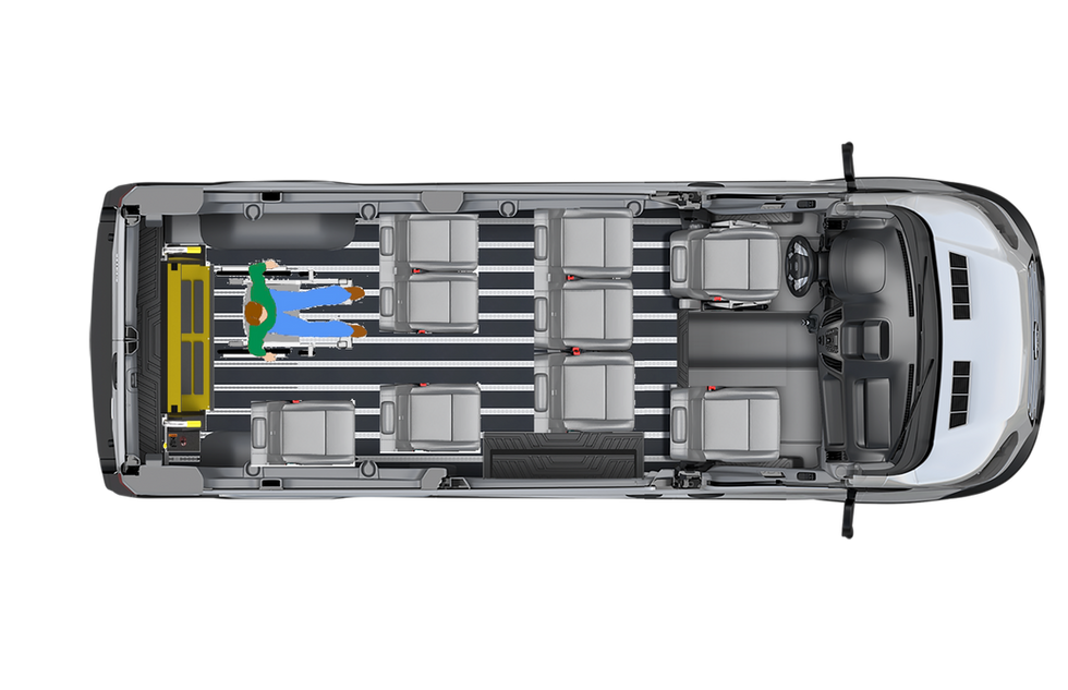 Mobility Marvels 148 Transit Rear Lift 9 plus 1