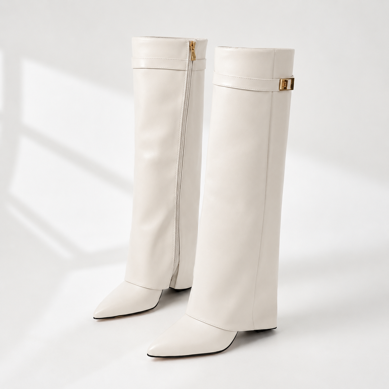 URBN Boots Ivory