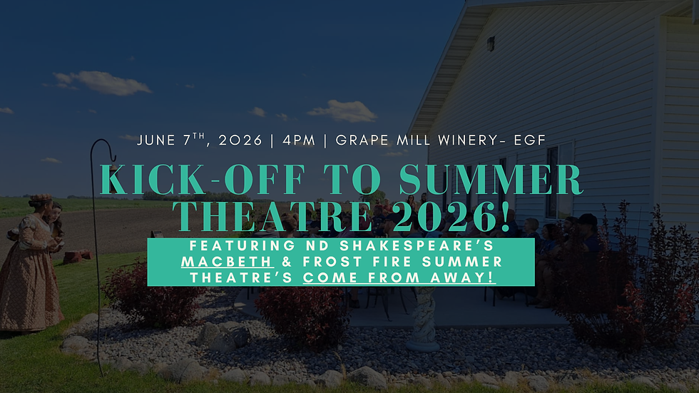 Kick-Off to Summer Theatre