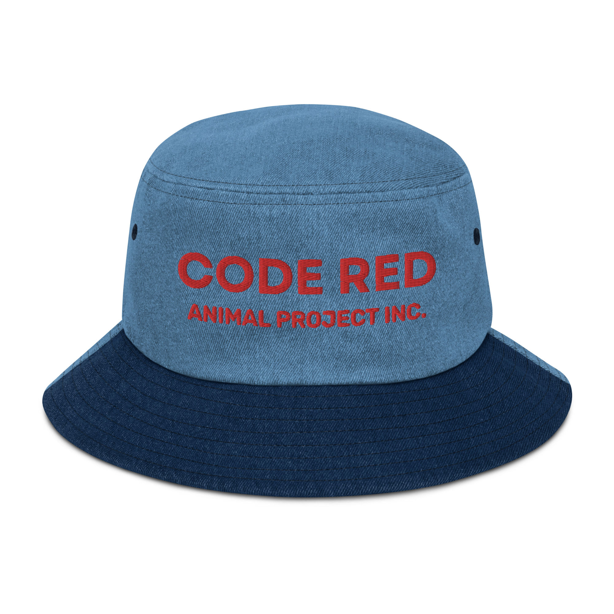 Washed Denim Bucket Hat