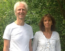 Marianne Bakker en Ed Bodewes tijdens een Massage Meets Movement retraite