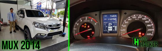 MuX 2014 Cruise control แท้/ปลด Speed limit