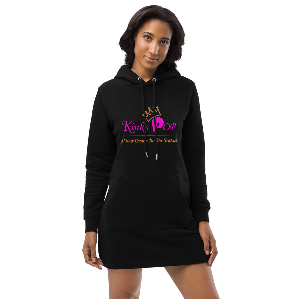 Kinks Pop Crown Hoodie Dress