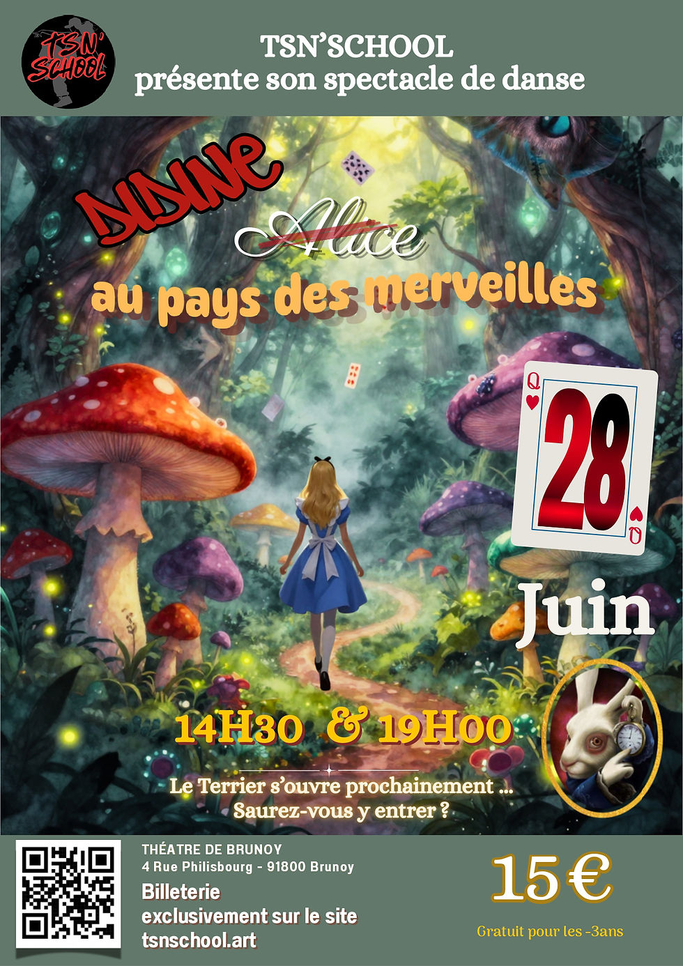 DIDINE AU PAYS DES MERVEILLES - 19H