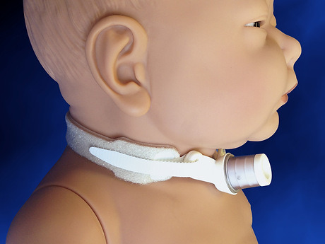 Trimedco NICU ezcare soft touch trach strap
