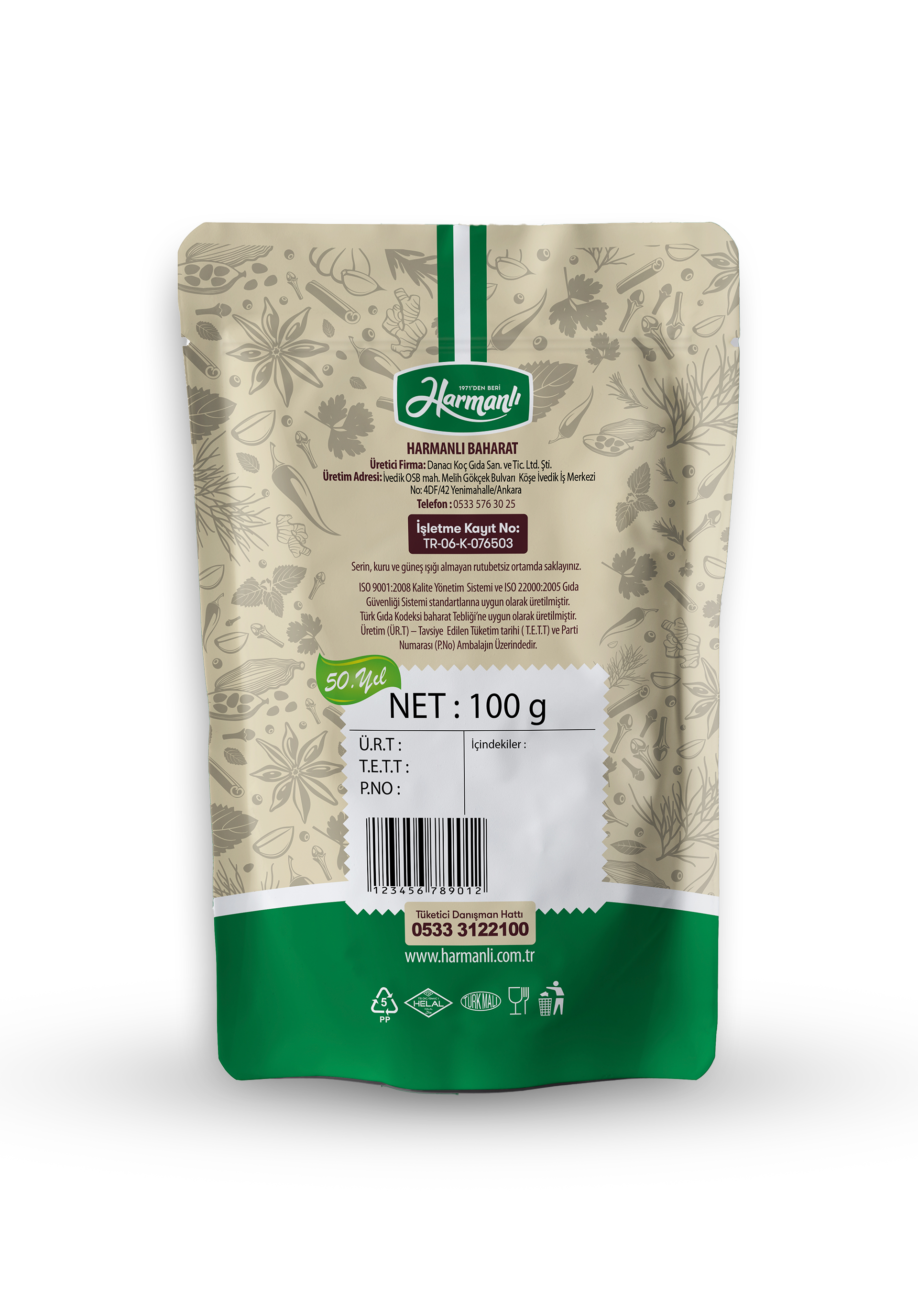 100gr Renkli Karabiber Tane