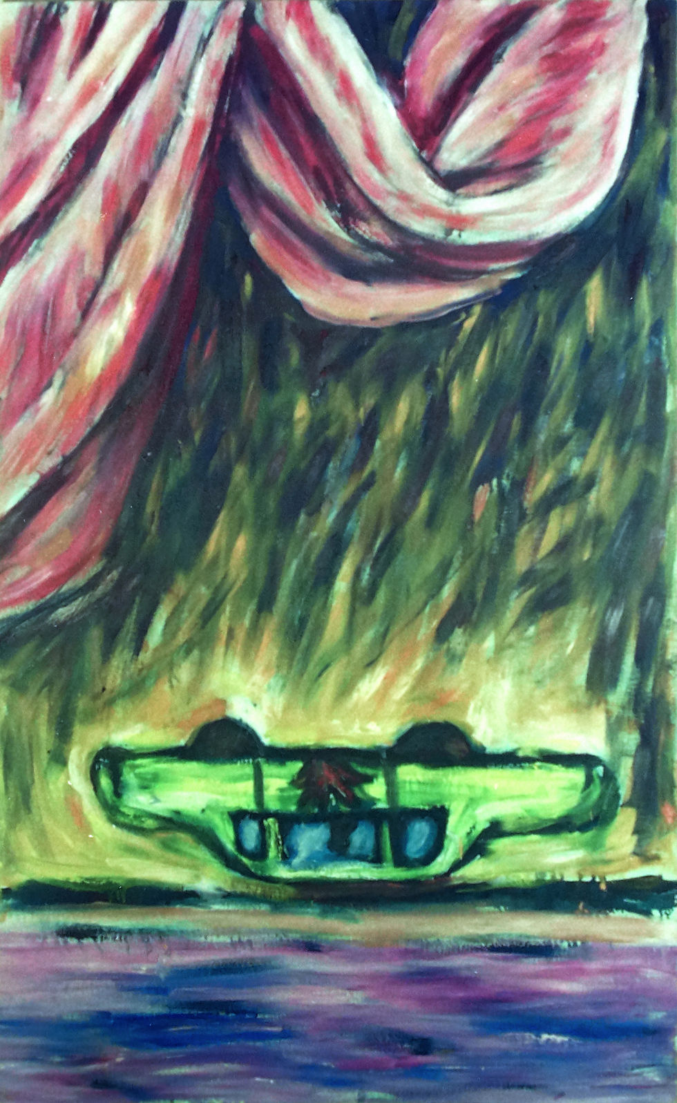 In The Balance Oil on Canvas 85 x 140cm