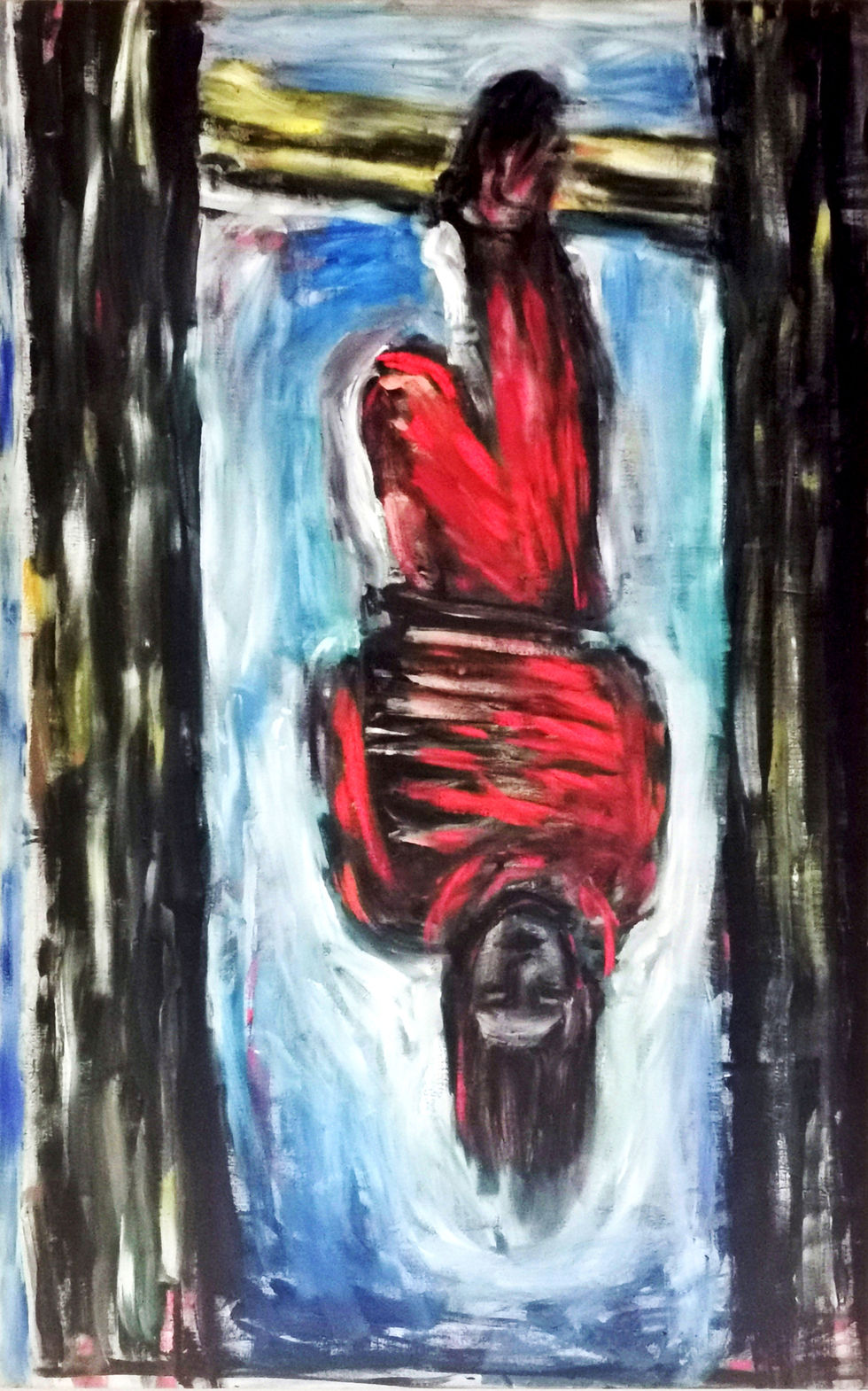 Hanged Man Oil on Canvas 85 x 140cm