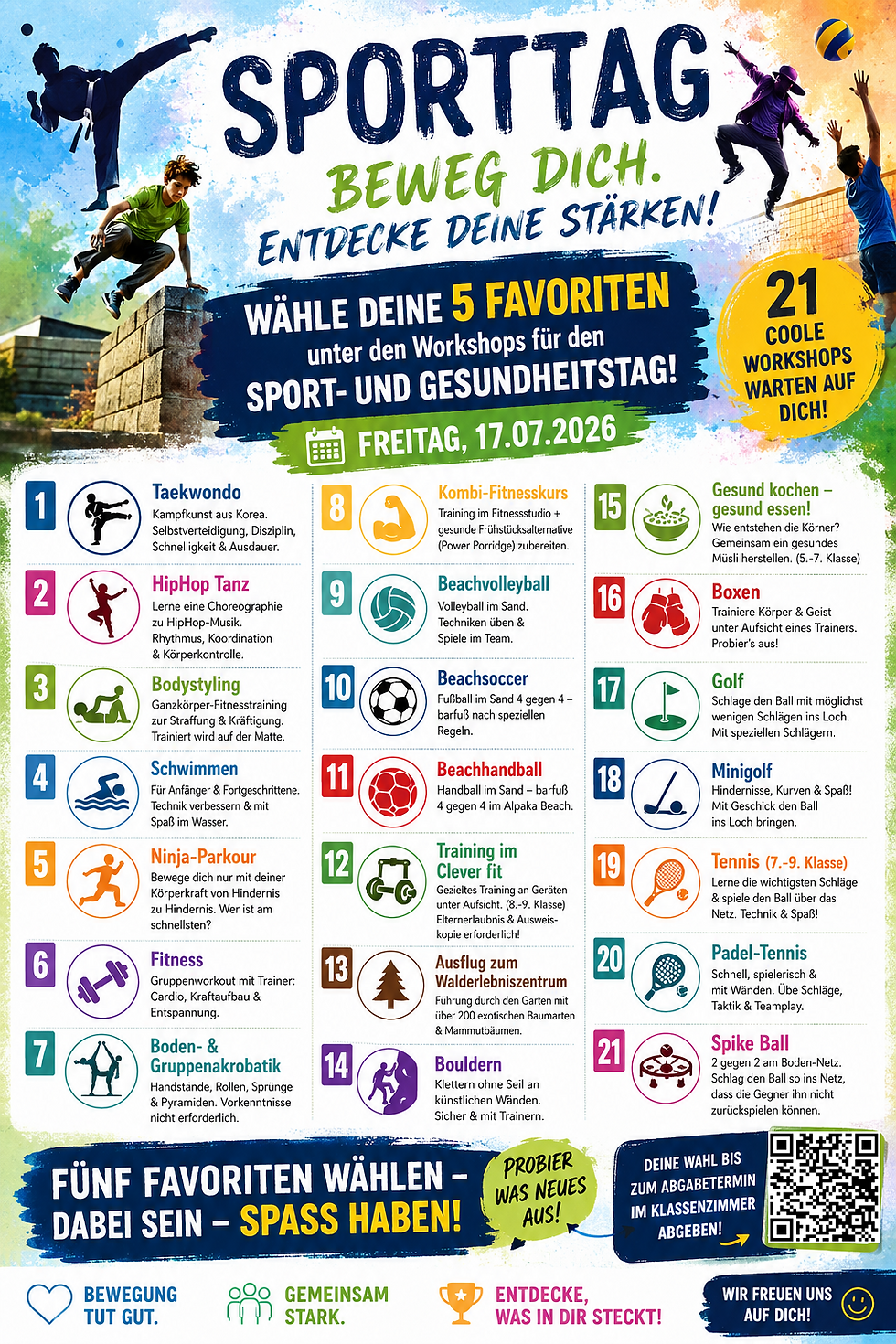Unser Sporttag 2026!