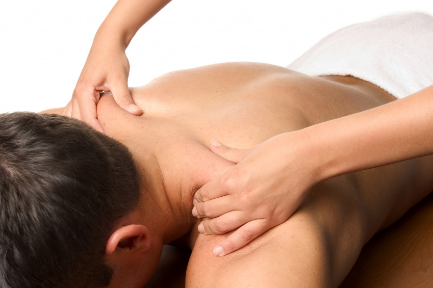 Deep tissue massage at Rodeo Spa
