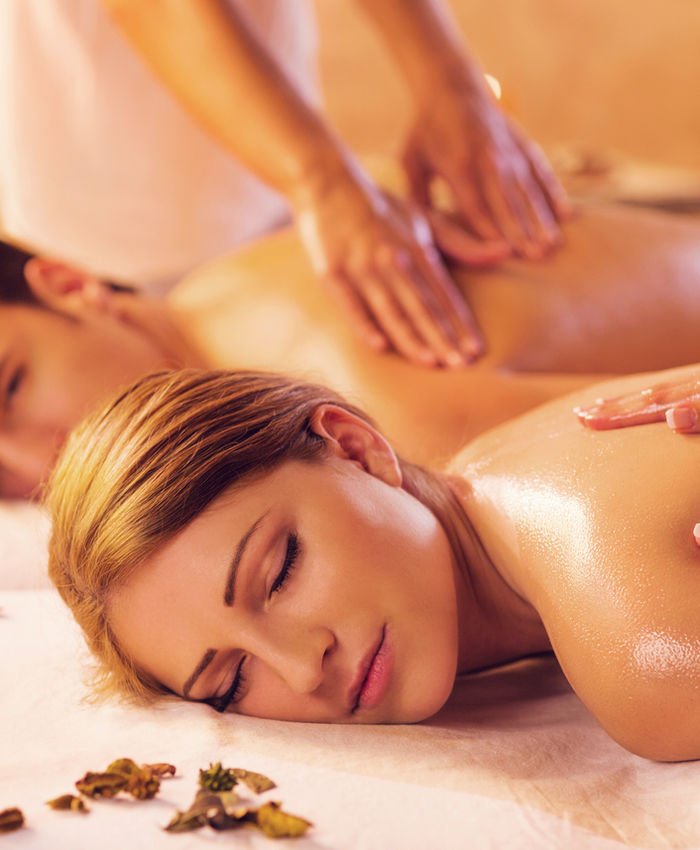 Relaxing spa details
