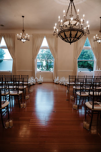 Historic indoor wedding venue redlands