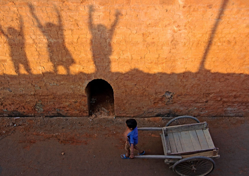 Thumbnail: Friends’ Shadow & Circular Childhood / Chinmoy Biswas