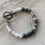 Thumbnail: Precious Gemstone Agate & Crackled Agate Bracelet