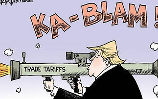 2017 Trump Tariffs Trade Deficits Taxes Depression Recession USA Stocks Crash