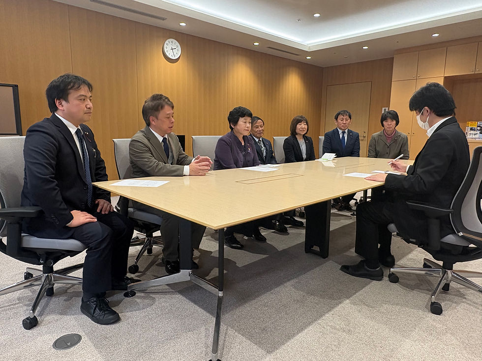 石油危機にバスタクシー運送業、医療資源確保へ緊急支援を！