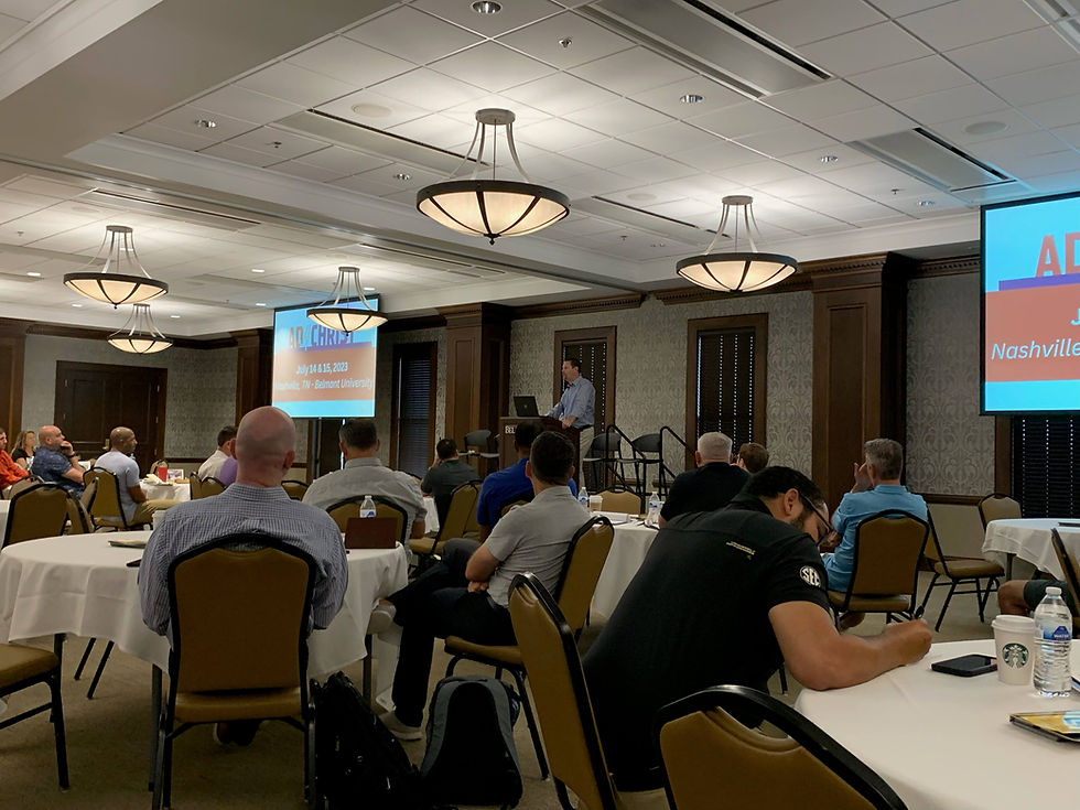 The AD's 4 Christ gathering at Belmont University.