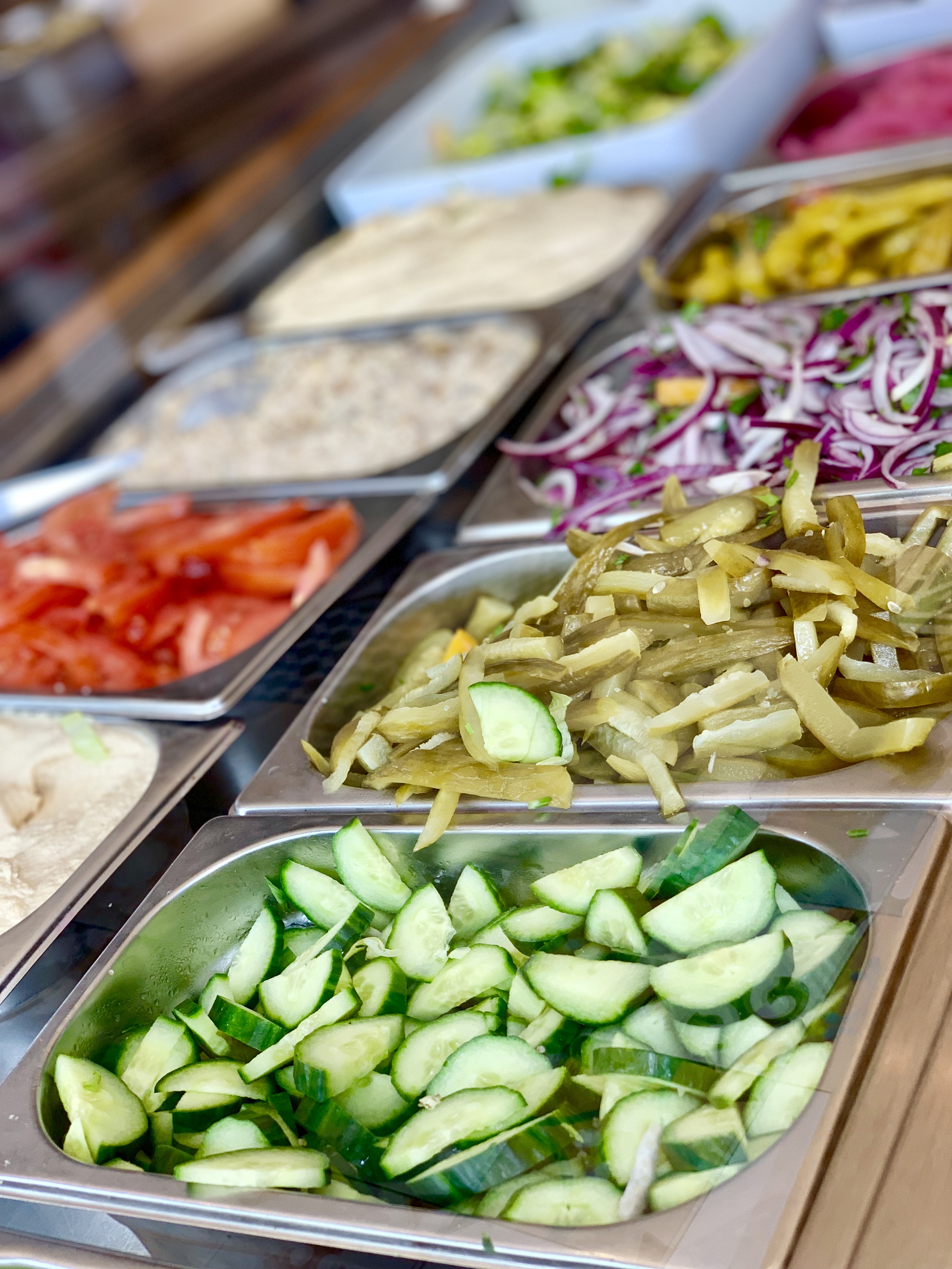 Arranged Food and Objects
