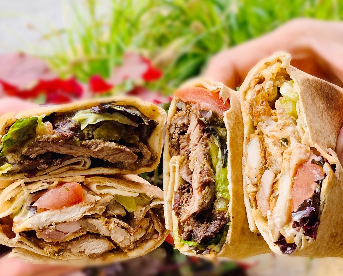 Arranged Food and Objects