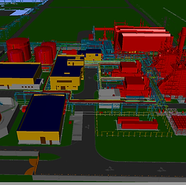 3D model of Power Plant