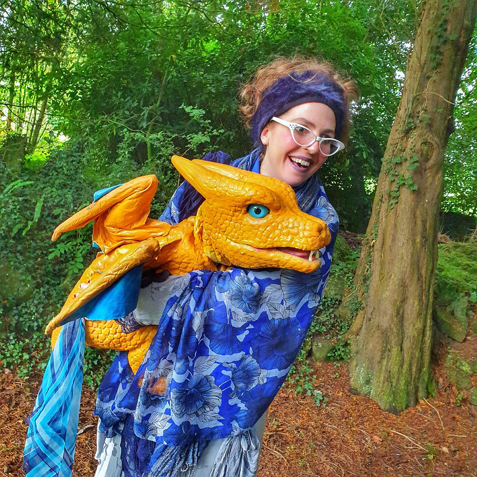 Dragon Ranger with an orange dragon