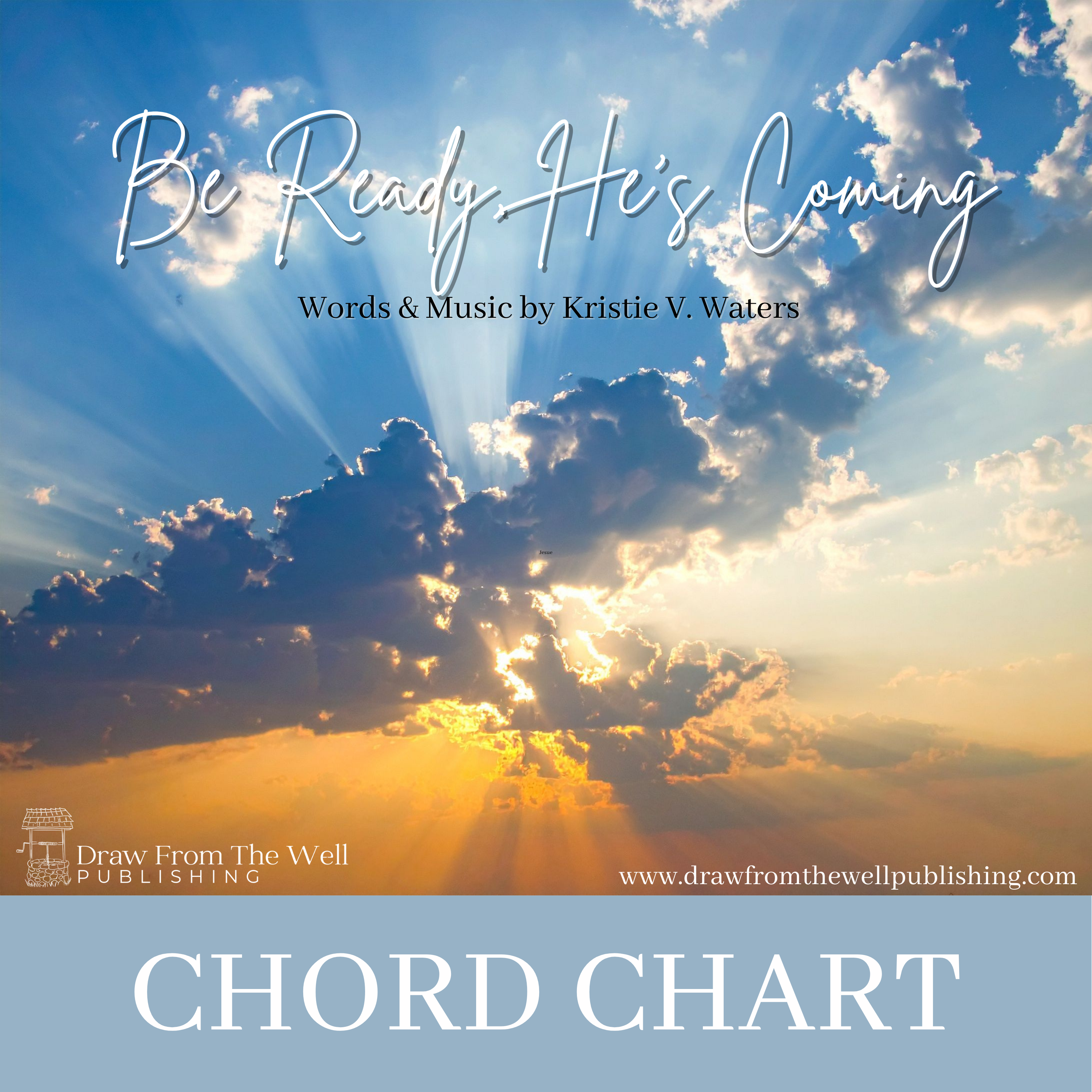 Be Ready, He's Coming - Chord Chart - Key of G