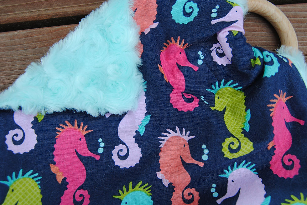 Seahorse Lovey Teether
