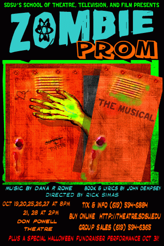 Zombie Prom Poster