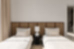 Project 43: Tulum headboard and Majo bed frames in Ash 04 by Custom No.9