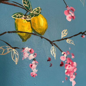  A bedroom mural based on the filmset "To all the boys I've loved before"