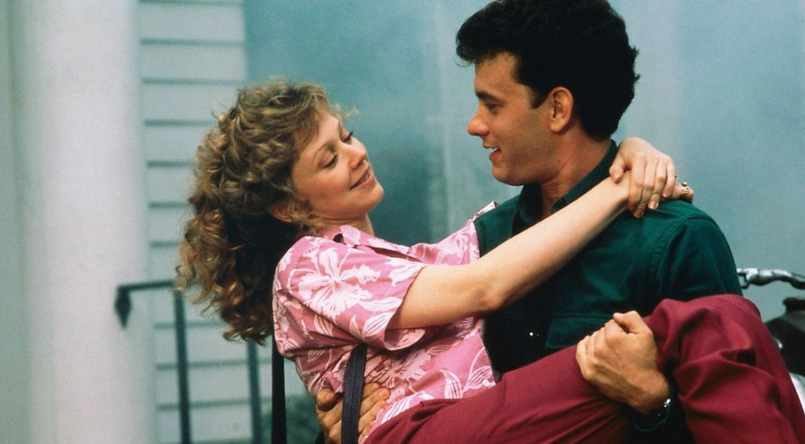 Shelley Long and Tom Hanks in 1986's "The Money Pit."
