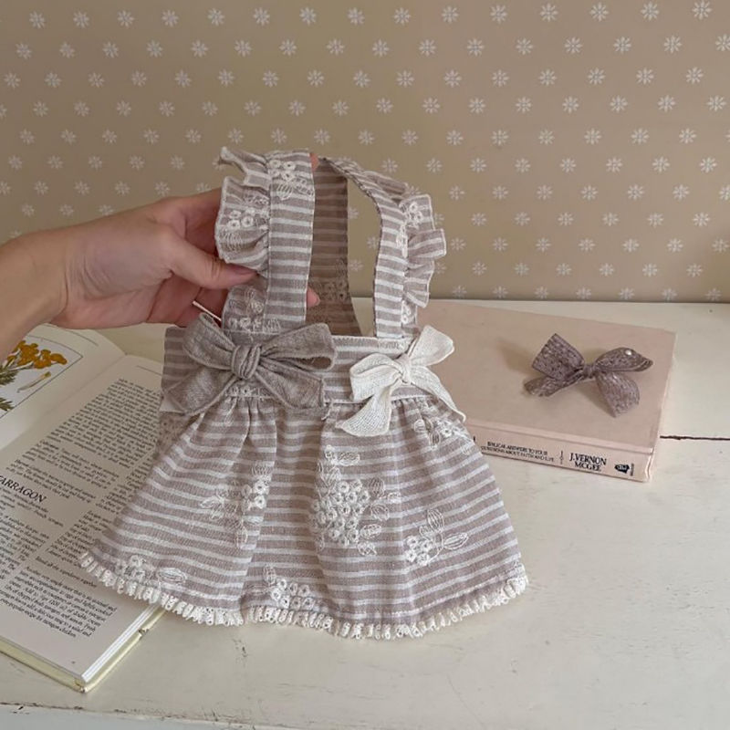 Thumbnail: Purple Bow Pet Skirt Spring and Summer New Dog Clothes Small and Medium sized Do