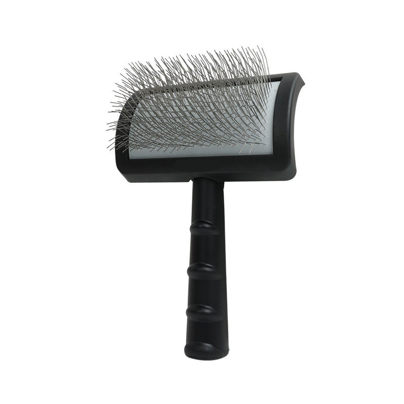 Thumbnail: Pet Grooming Comb Shedding Hair Remove Needle Brush Slicker Massage Easy To Clea