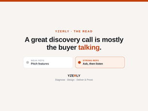 What a Great Discovery Call Actually Sounds Like