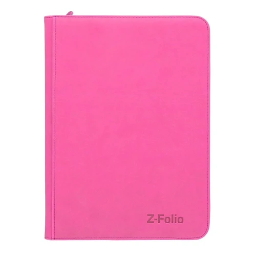 Z-Folio 9-Pocket Album - Pink | Tony Zirkle Cards and Supplies