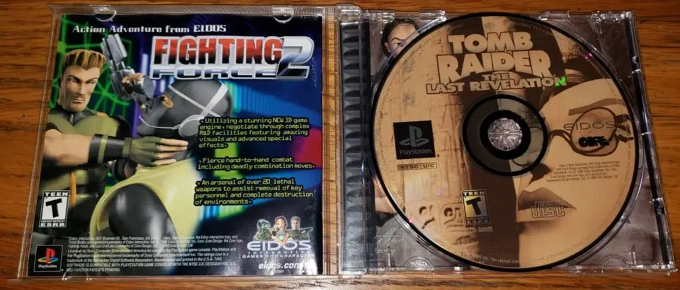 Thumbnail: Tomb Raider: The Last Revelation (Sony PlayStation 1, 1999) PS1 PSOne