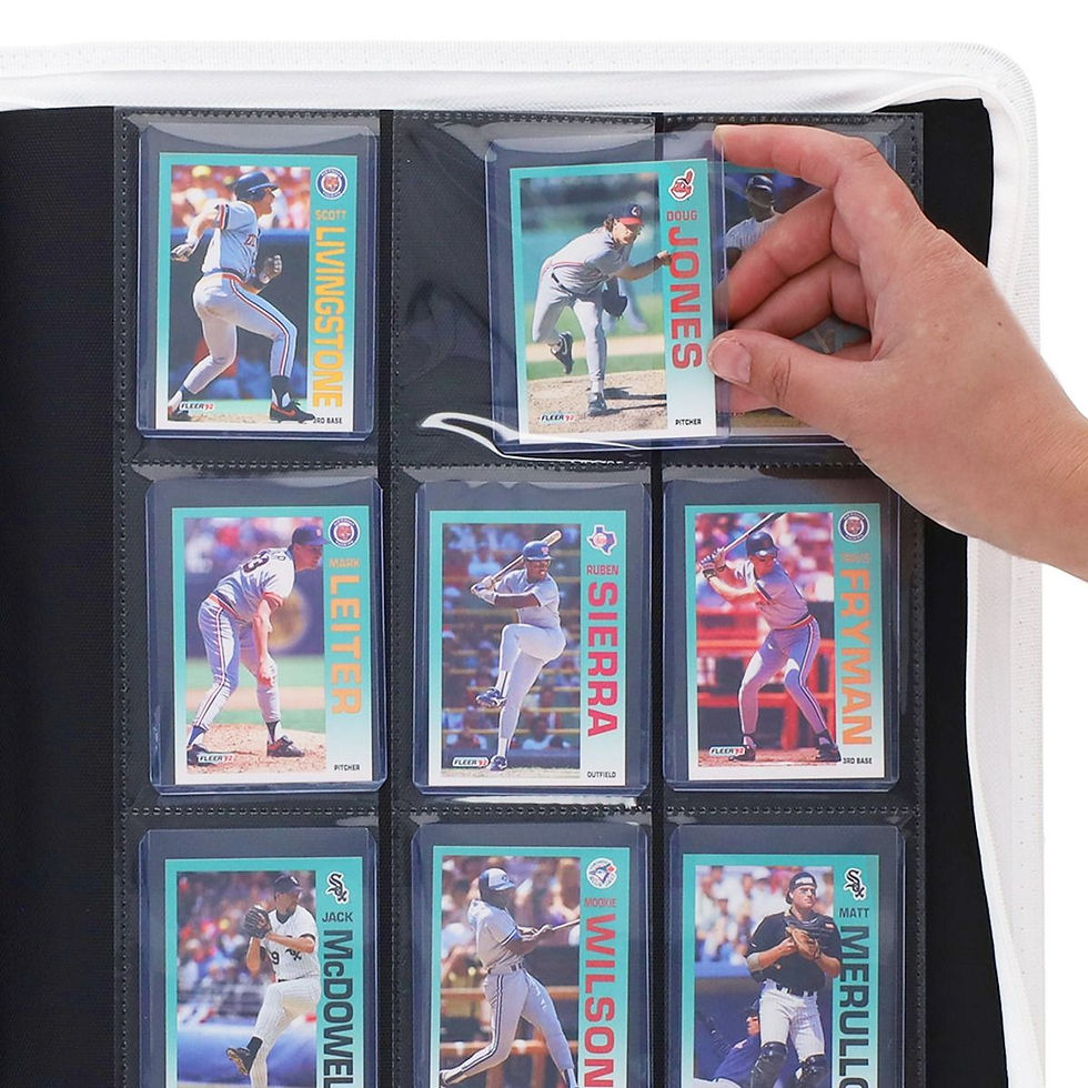 Thumbnail: Z-Folio 9-Pocket LX Album - Toploaders - White
