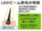 LED脱毛の特徴