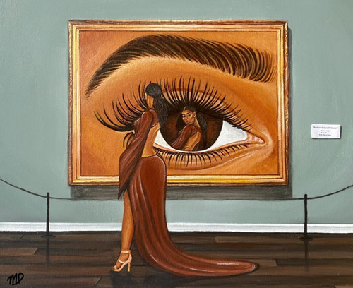 抽象画 Beauty is in the Eye Print - Beauty is in the Eye of the Beholder | Purdie Art