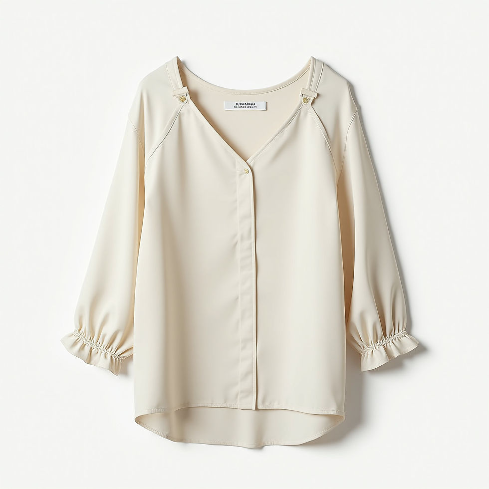 Blusa Seda Elegante