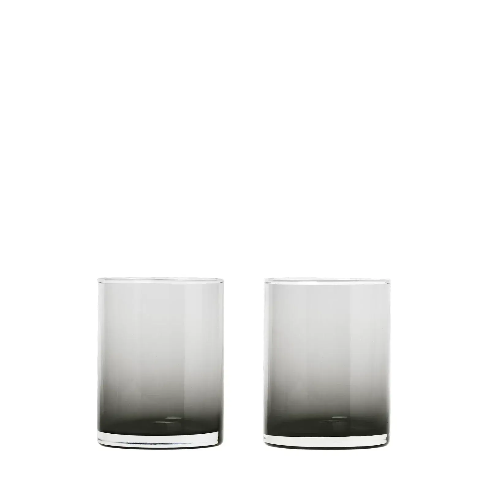 BLOMUS - Set mit 2 Trinkgläsern -MERA- Farbe Smoke - Größe 220 ml