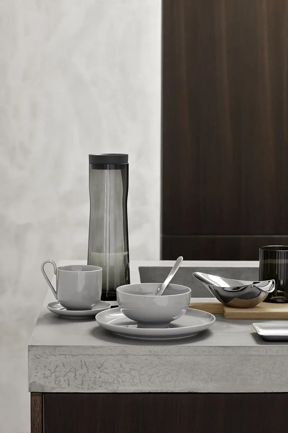 Miniaturbild: BLOMUS - Wasserkaraffe -SPLASH- Farbe Dark Gray - Größe 1000 ml